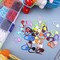 315 Pieces Stitch Locking Clip, Colorful Knitting Markers Crochet Clips with 15 Pieces Big Eyes Blunt Sewing Needles (2inch/2.3inch/2.7inch)